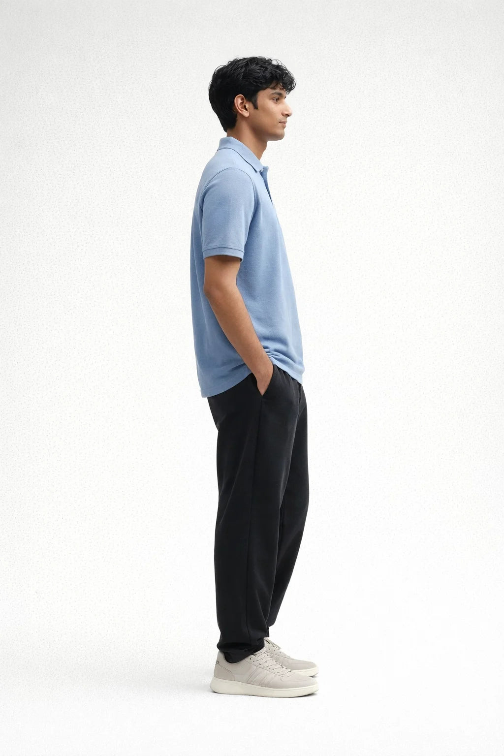 Polo T-Shirt: Powder Blue