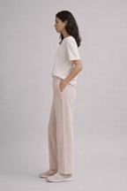 The All Day Ease Pants: Peachy Pink - Shop For Asha
