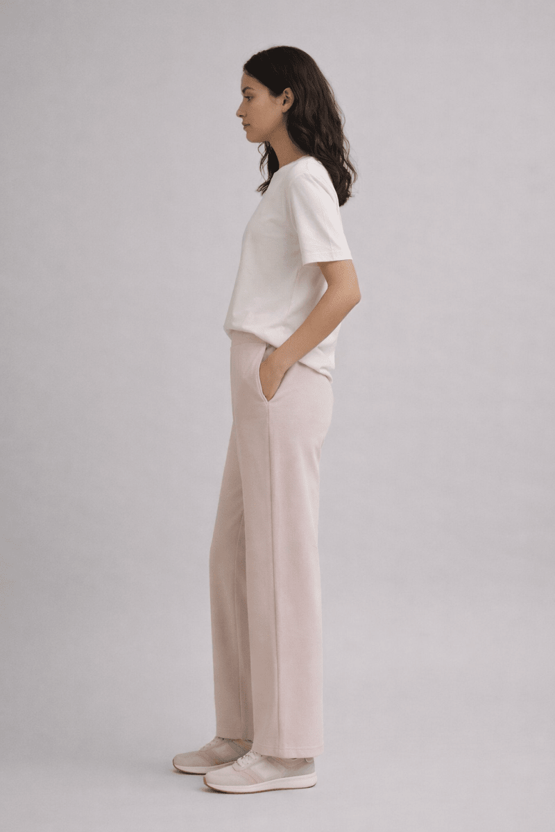 The All Day Ease Pants: Peachy Pink - Shop For Asha
