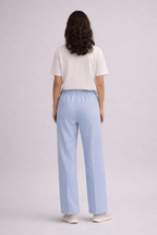 The All Day Ease Pants: Powder blue - Shop For Asha
