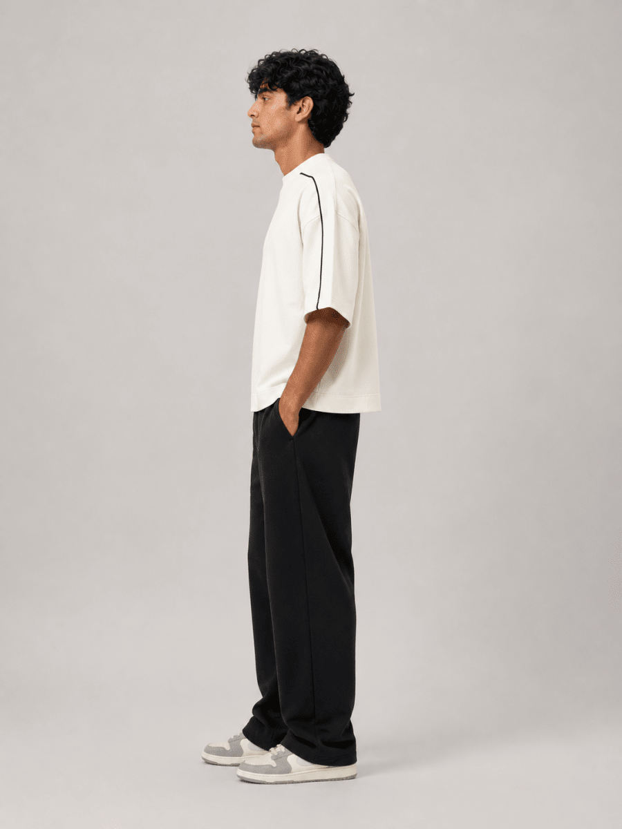 The Edge Tee: White - Shop For Asha