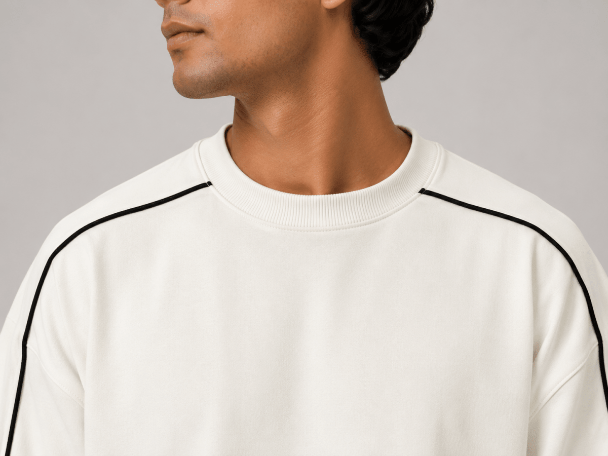 The Edge Tee: White - Shop For Asha