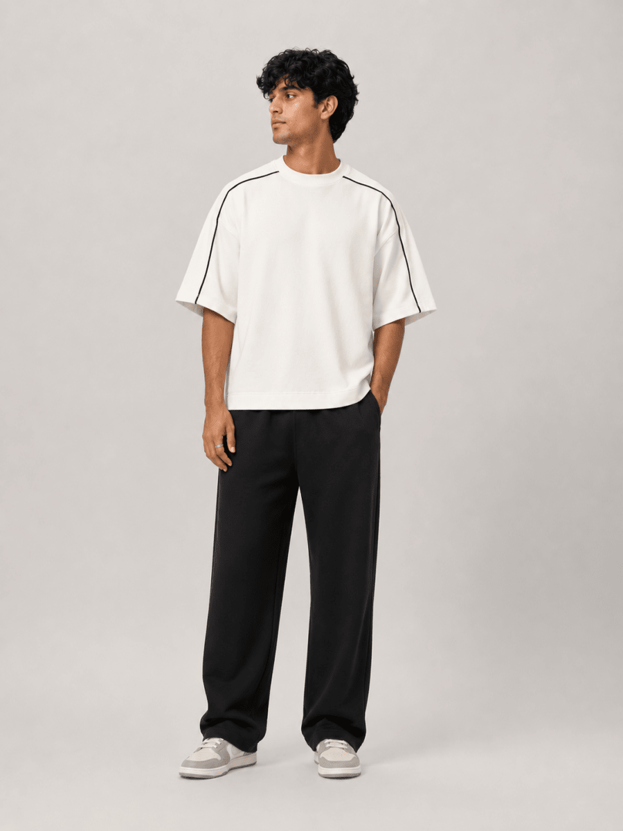 The Edge Tee: White - Shop For Asha