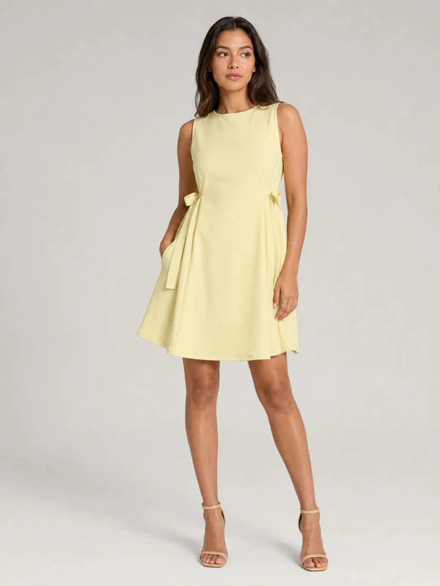 The Everyday A-Line Dress: Butter Yellow - Shop For Asha