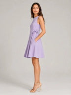 The Everyday A-Line Dress: Lilac - Shop For Asha