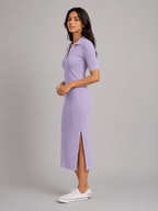 The Everyday Polo Dress : Lilac - Shop For Asha