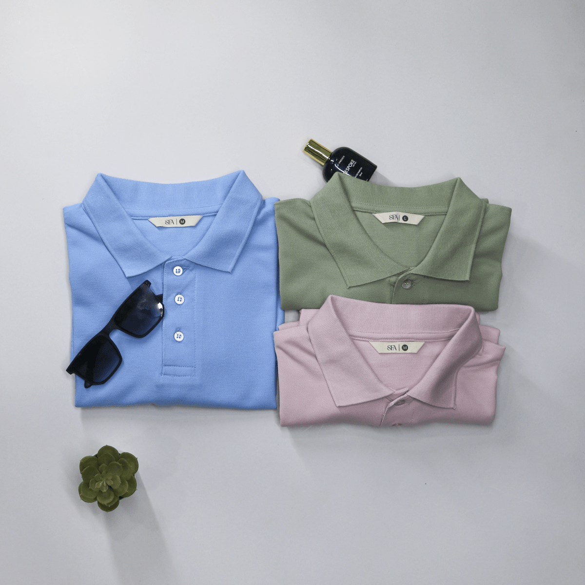 The Everyday Polo Pack: Pastel - Shop For Asha
