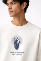 The Good Shepherd Box Fit T-Shirt | Black / White - Shop For Asha