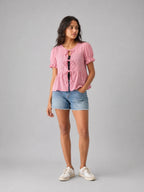 The Knot Top: pink - Shop For Asha
