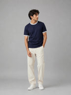The Ringer Tee: Navy - Shop For Asha