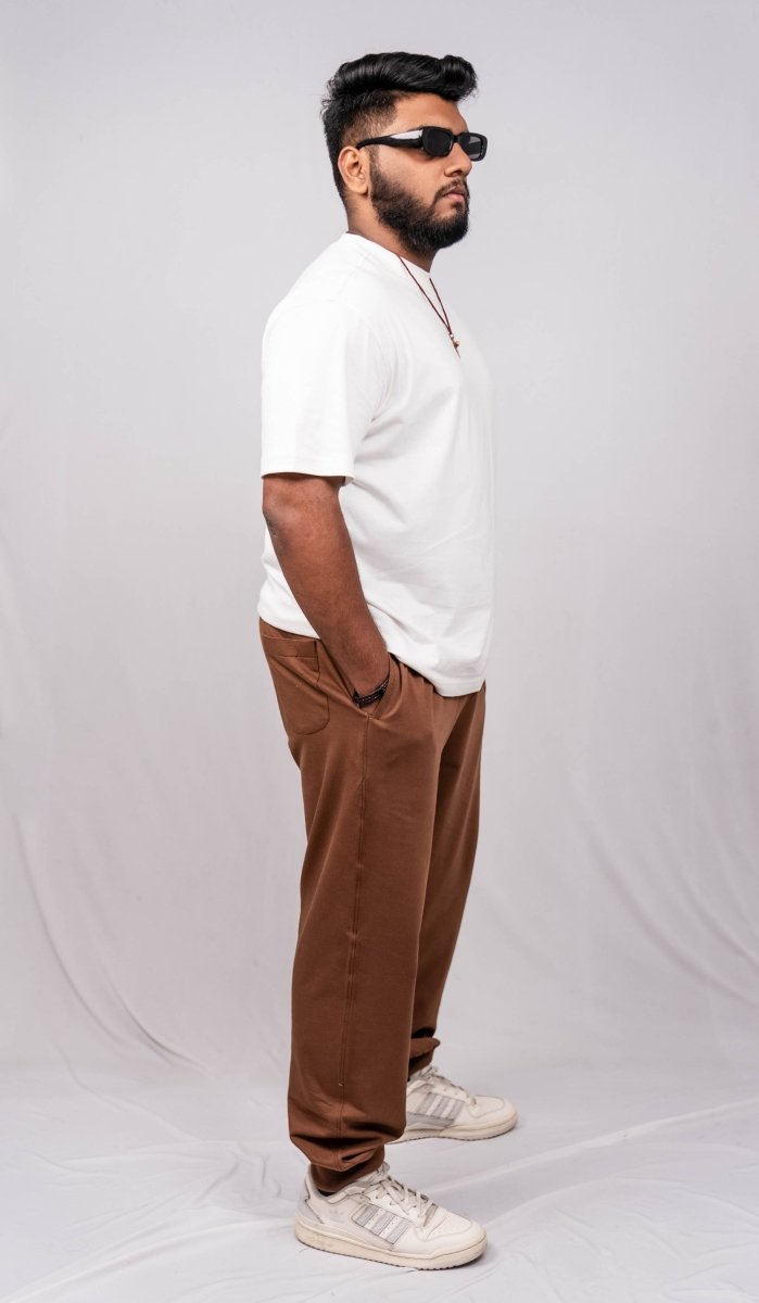Truffle Brown Jogger - Shop For Asha