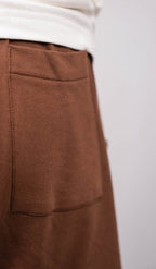 Truffle Brown Regular Fit Shorts - Shop For Asha