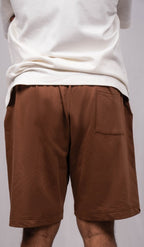 Truffle Brown Regular Fit Shorts - Shop For Asha