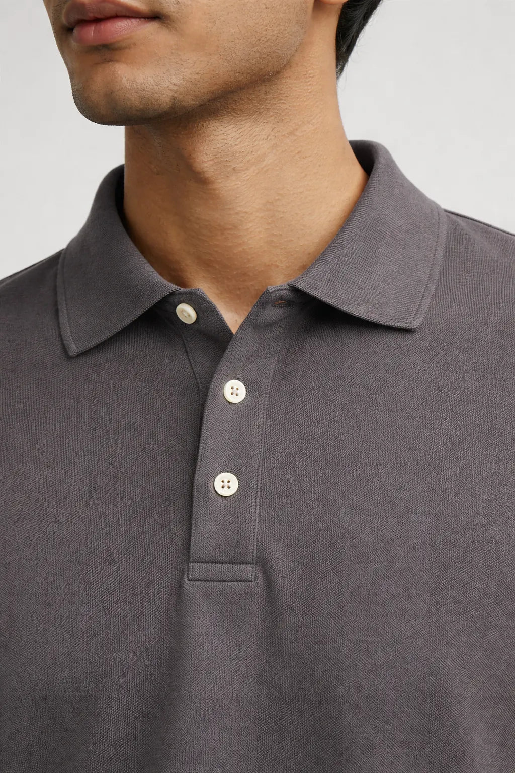 Polo T-Shirt: Dark Grey