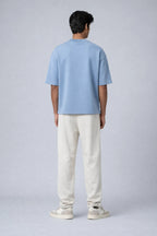 Box Fit T-Shirt: Finch Blue
