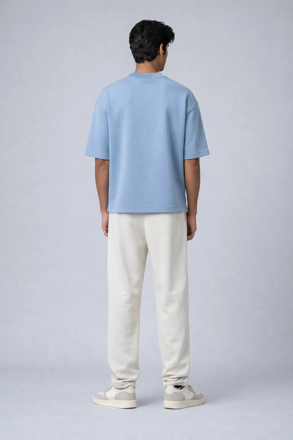 Box Fit T-Shirt: Finch Blue