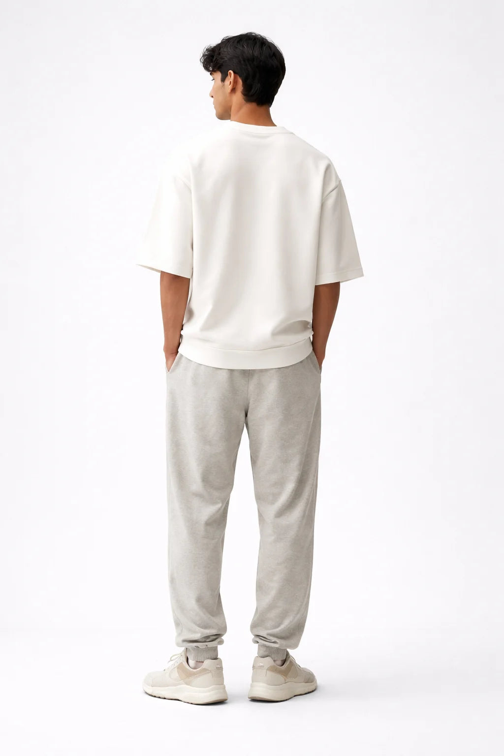 Box Fit T-Shirt: Pearl White