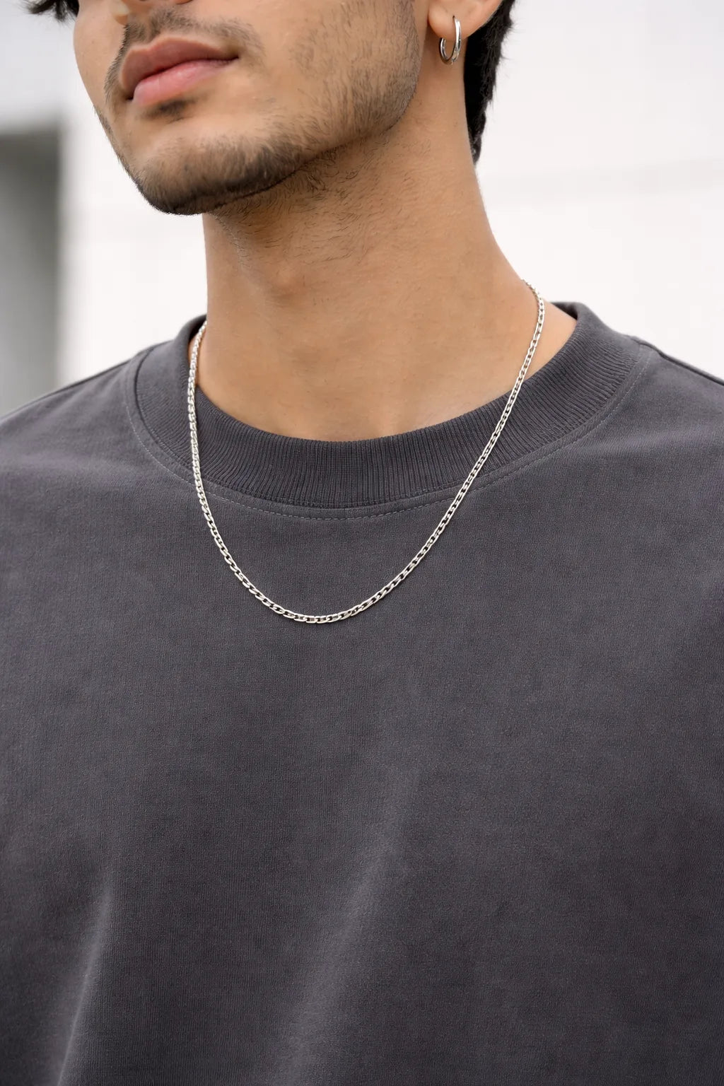 Dark Grey Over Sized Fit T-Shirt