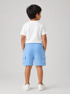 Boys Shorts: Powder Blue
