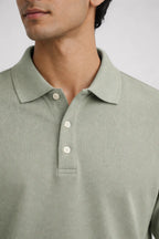 Polo T-Shirt: Sage Green